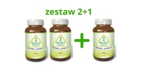 Oxycell®2 zestaw 2+1 PROMOCJA – suplement diety Reishi & Acerola – ekstrakt z Reishi z naturalną witaminą C (1)