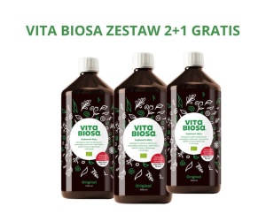 Vita Biosa 1l Promocja 2+1 Gratis! - probiotyk z ziołami PROMOCJA suplement diety!