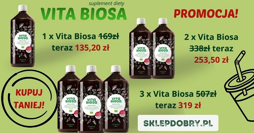Kypuj taniej Vita Biosa suplemen