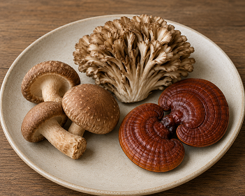 Reishi, Shiitake i Maitake – dlaczego warto włączyć do swojej diety grzyby funkcjonalne?